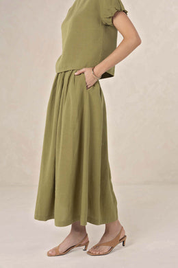 Humidity - Sola Skirt, Olive
