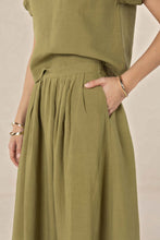 Humidity - Sola Skirt, Olive