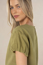 Humidity - Marise Top, Olive