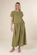 Humidity - Marise Top, Olive
