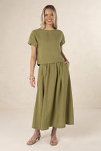 Humidity - Sola Skirt, Olive