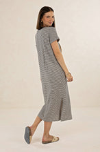 Humidity - Profile Stripe Dress, Midnight