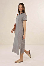 Humidity - Profile Stripe Dress, Midnight