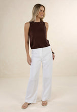 Humidity - Collette Tank, Chocolate
