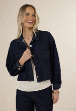 Humidity - Ivy Denim Jacket, Dark Blue