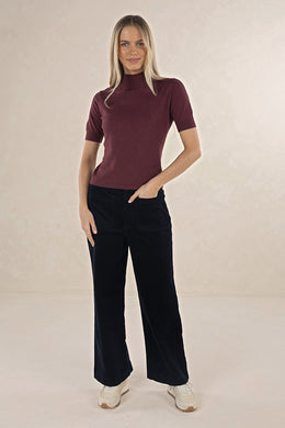 Humidity - Suki Cord Pant, Indigo