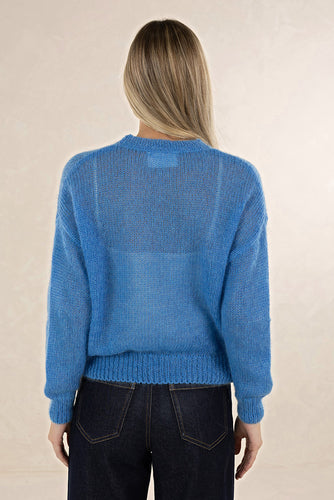 Humidity - Emmy Mohair Jumper, Cobalt Blue