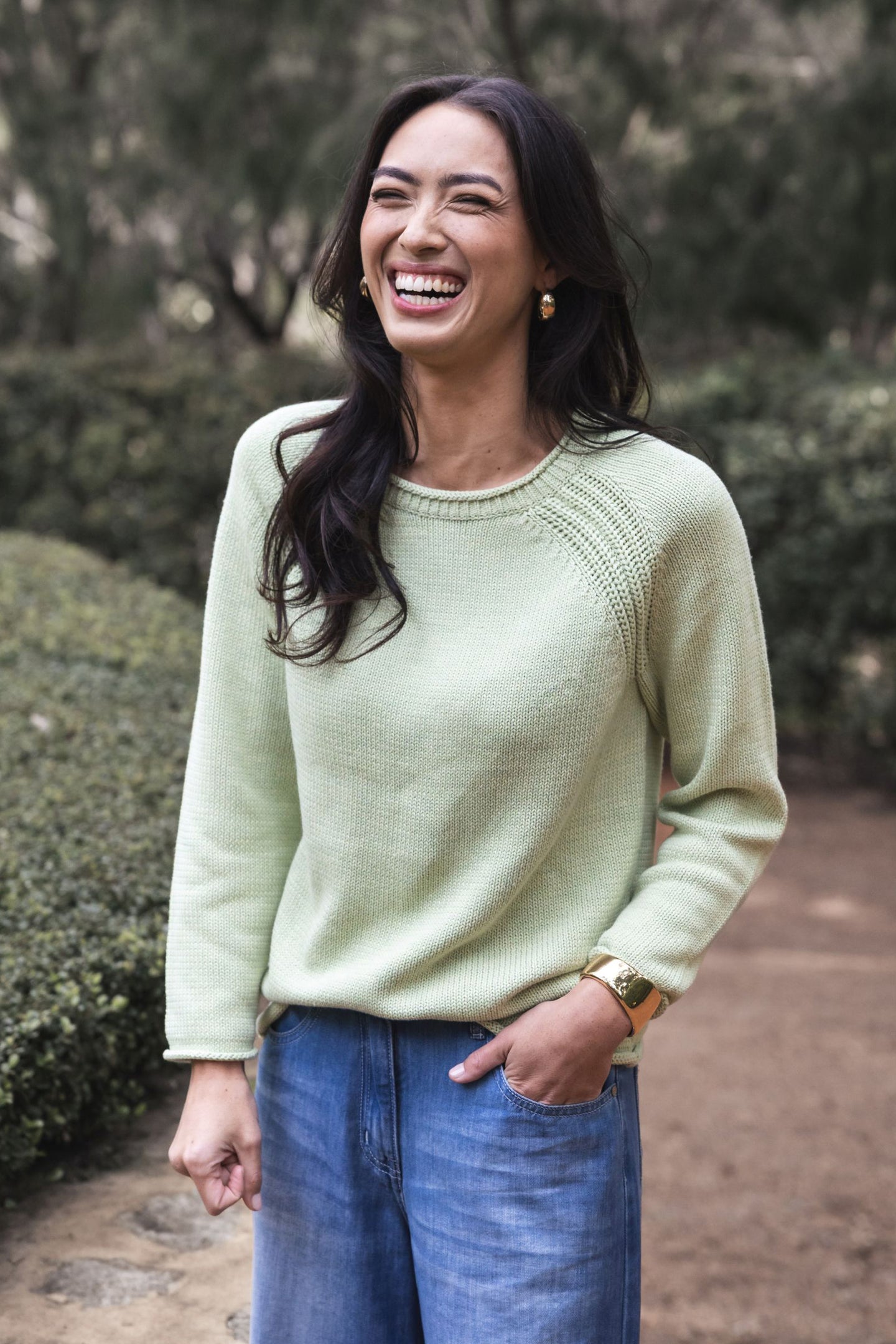 Humidity - Haven Jumper, Lime Spice