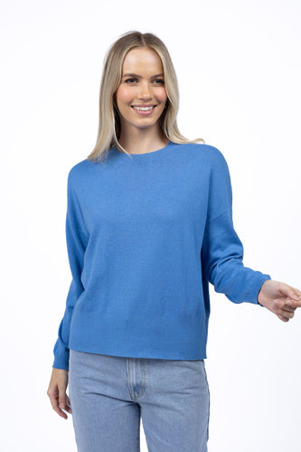 Humidity - Charm Jumper, Blue