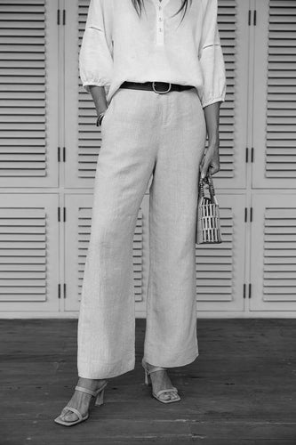 Humidity - Fleetwood Linen Pant, Black