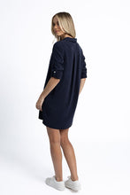 Humidity - Leni Shirt Dress, Navy