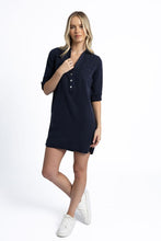 Humidity - Leni Shirt Dress, Navy