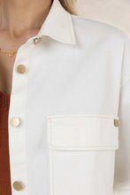 Humidity - Ivy Denim Jacket, Ivory
