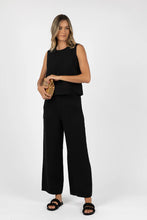 Humidity - Fleetwood Linen Pant, Black