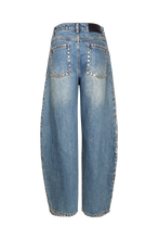 Ruby - Icon Studded Jean, Midtown Blue
