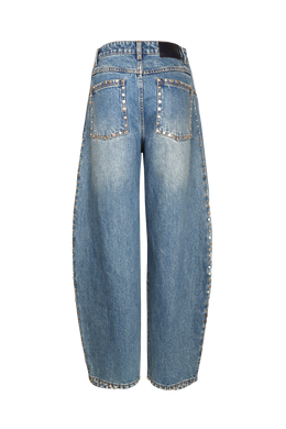 Ruby - Icon Studded Jean, Midtown Blue