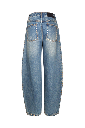 Ruby - Icon Studded Jean, Midtown Blue