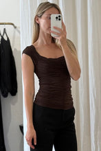 Dominique Healy - Jolene Tee, Espresso Jersey