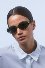 Isle of Eden - Frankie Sunglasses, Frosted Green