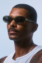 Isle of Eden - Frankie Sunglasses, Frosted Green