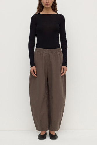 Assembly Label - Lola Barrel Pant, Bark