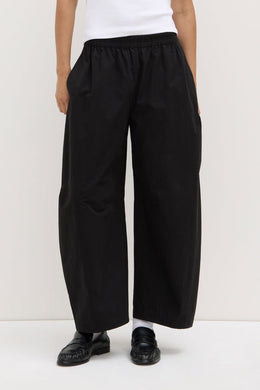 Assembly Label - Lola Barrel Pant, Black