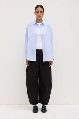 Assembly Label - Lola Barrel Pant, Black