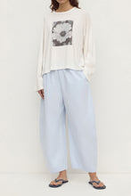 Assembly Label - Elaine Washed Cotton Pant, Powder Blue
