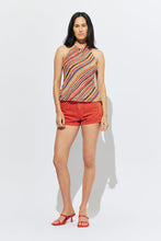 Ruby - Madrid Halter, Liquorice Stripe