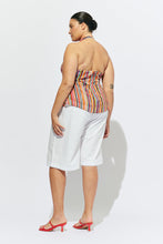 Ruby - Madrid Halter, Liquorice Stripe