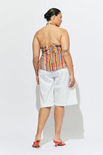 Ruby - Madrid Halter, Liquorice Stripe