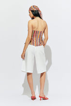 Ruby - Madrid Halter, Liquorice Stripe