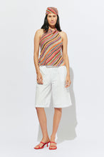 Ruby - Madrid Halter, Liquorice Stripe