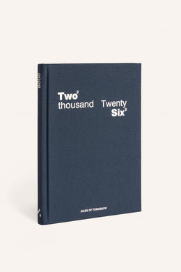 Made Of Tomorrow - 2026 A5 Weekly Diary, Blueberry