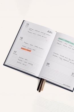 Made Of Tomorrow - 2026 A5 Weekly Diary, Blueberry