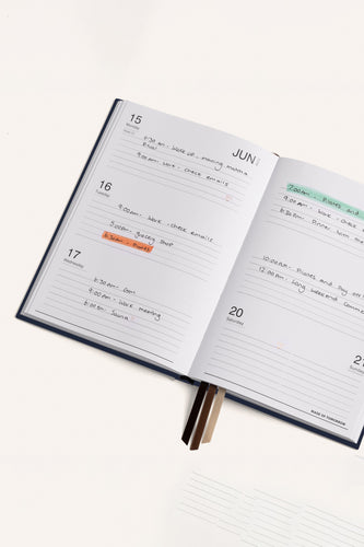 Made Of Tomorrow - 2026 A5 Weekly Diary, Blueberry