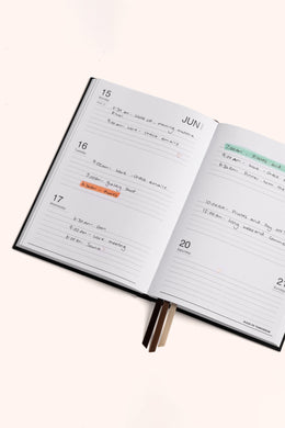 Made Of Tomorrow - 2026 A5 Weekly Diary, Liquorice