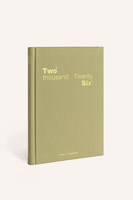 Made Of Tomorrow - 2026 A5 Weekly Diary, Matcha