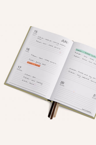 Made Of Tomorrow - 2026 A5 Weekly Diary, Matcha