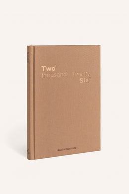 Made Of Tomorrow - 2026 A5 Weekly Diary, Toffee
