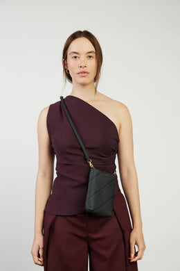 Saben - Maggie Crossbody Bag, Black Bias