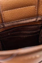 Saben - Maggie Crossbody Bag, Tan Bias