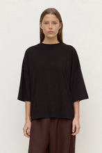 Assembly Label - Max Cotton Oversized Tee, Black