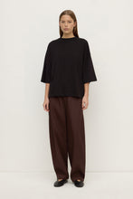 Assembly Label - Max Cotton Oversized Tee, Black