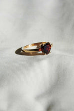 Meadowlark - Heart Jewel Ring, Thai Garnet/ Sterling Silver