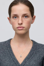 Meadowlark - Posie Charm Necklace, Sterling Silver & African Garnet