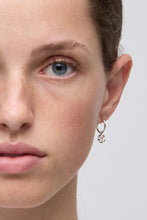 Meadowlark - Posie Signature Hoops, Sterling Silver & African Garnet