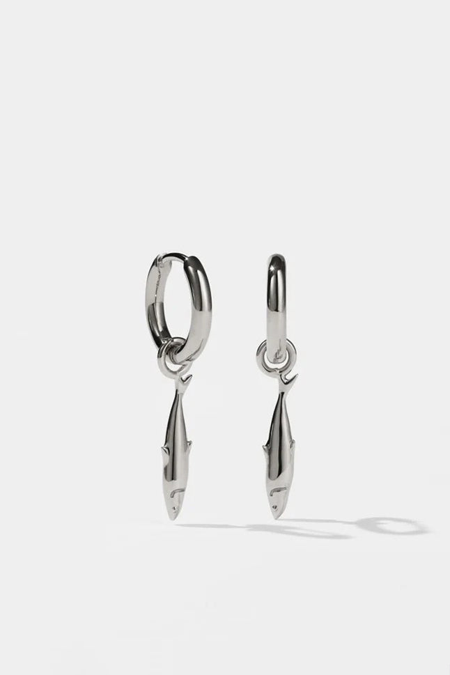 Meadowlark - Sardine Charm Earrings, Sterling Silver