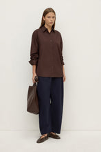 Assembly Label - Micha Poplin Shirt, Ganache