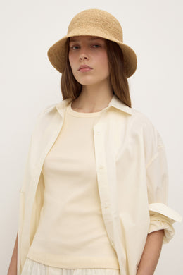 Assembly Label - Nika Rib Tank, Butter